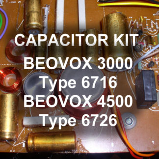 Capacitor kit Beovox 3000 4500 type 6716,6726