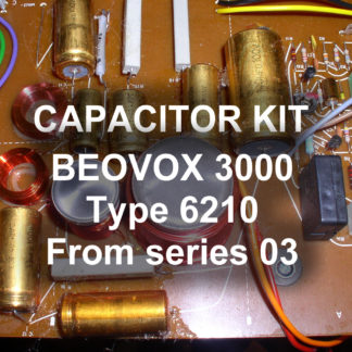Capacitor kit Beovox 3000 Type 6210 from series 03