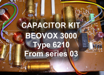 Capacitor kit Beovox 3000 Type 6210 from series 03