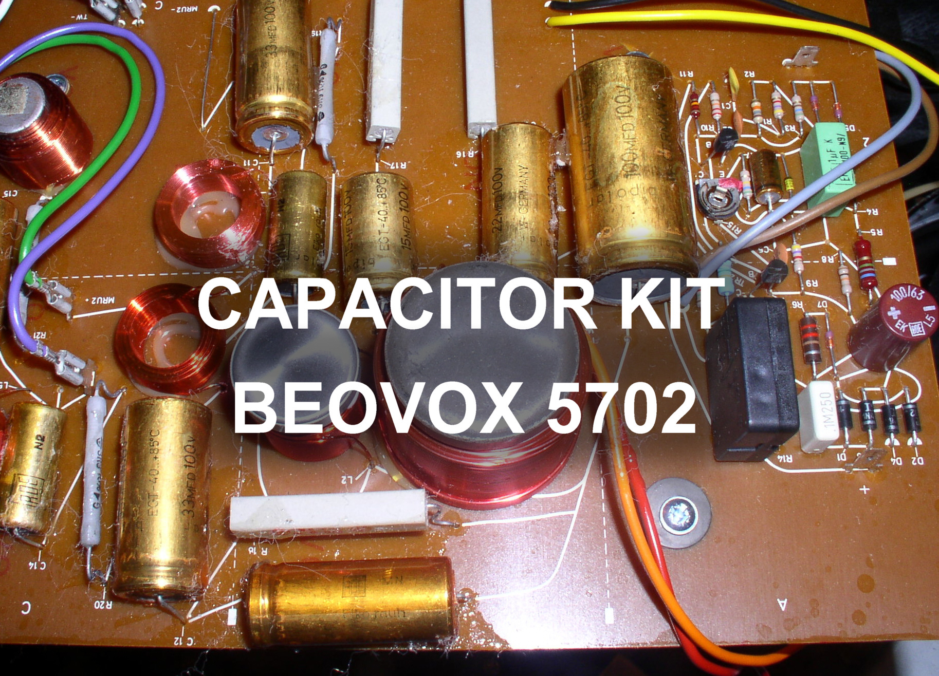 Capacitor kit Beovox 5702