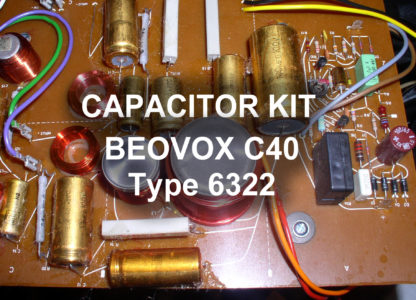 Capacitor kit Beovox C40 Type 6322