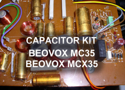 Capacitor kit Beovox MC35 & MCX35