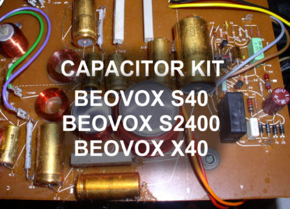 Capacitor kit Beovox S40, S2400 & X40