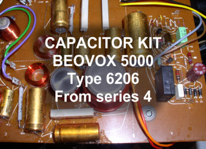 Capacitor kit Beovox 5000 Type 6206 From Series 4