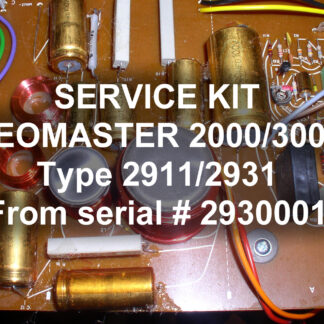 Service Kit Beomaster 2000/3000 Type 2911/2931 from serial number 2930001