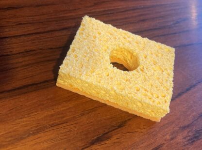 Tip cleaning sponge for Weller solder station