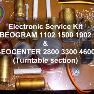 Turntable electronic service kit Beogram 1102 1500 1902 Beocenter 2800 3300 4600