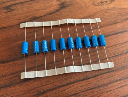 Electrolytic capacitors 10pcs. 4,7uF 63V Axial