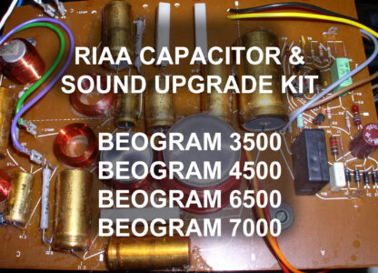 Sound upgrade / capacitor refresh kit for Beogram 3500 4500 6500 7000 RIAA module