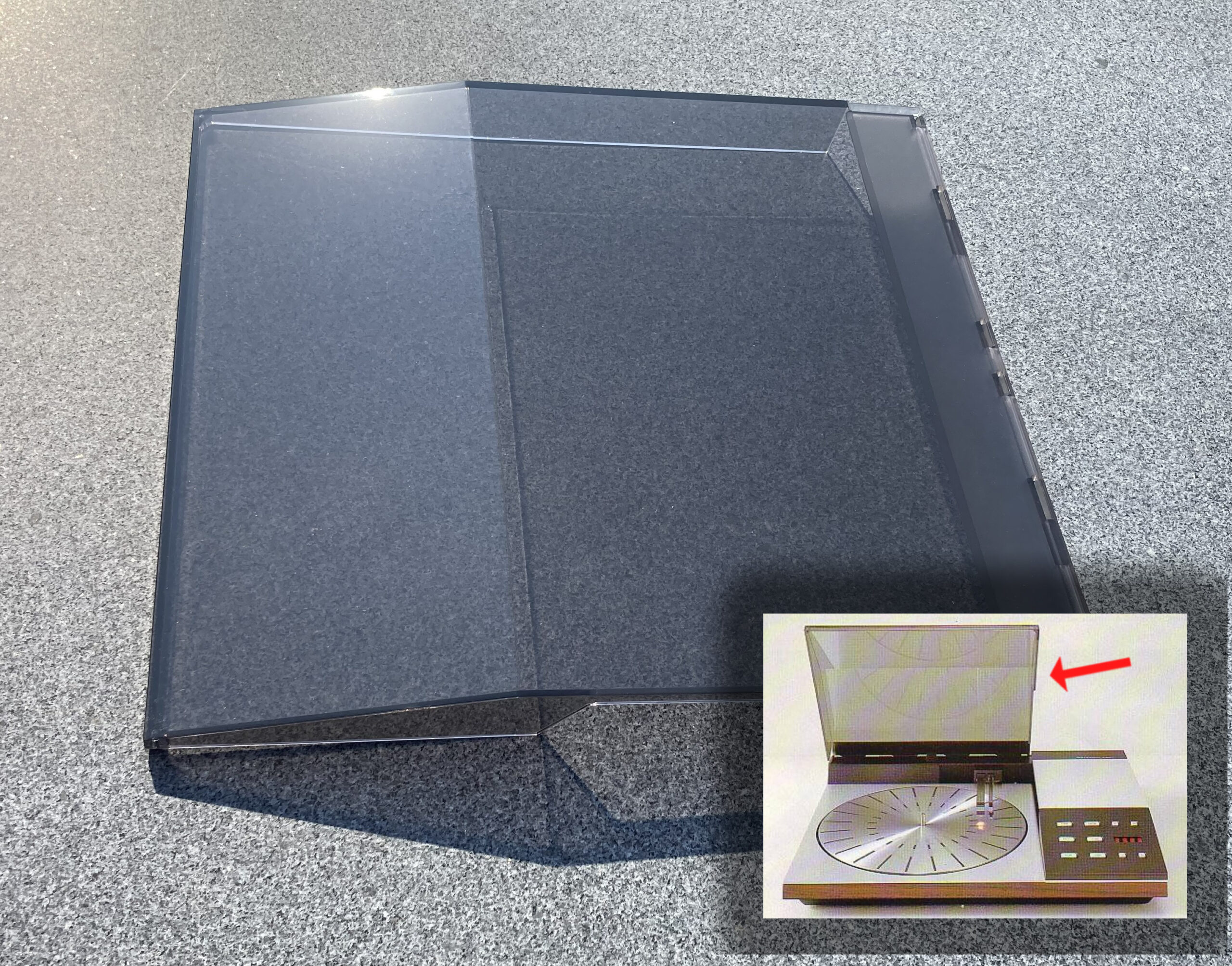 Dust Cover for Beogram 6006 8000 8002 TX