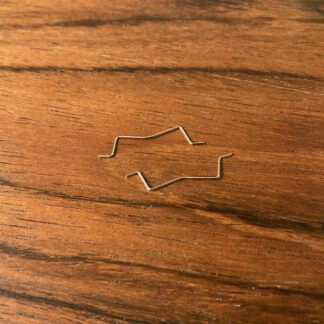 Pair of springs for speed indicator dials panel Beogram 4002 4004 6000