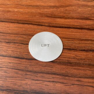 Button keytop with lettering "LIFT" Beogram 1202 1203 2000 3000 Beocenter 3500
