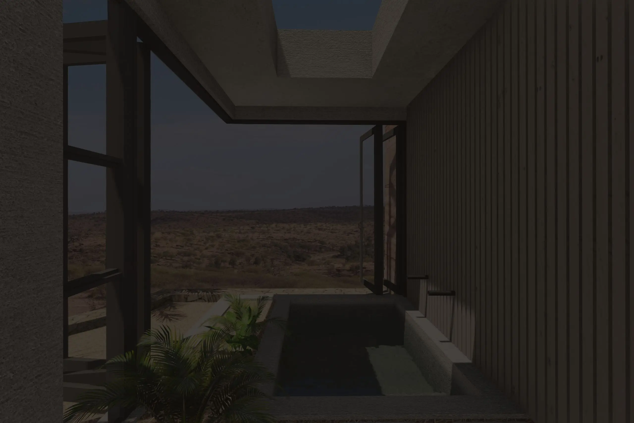 Hospitality render architecture and interior desigm