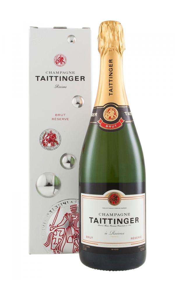 3 x flasker Taittinger Brut Reserve champagne