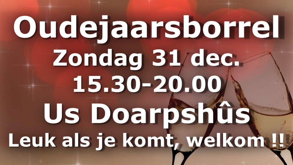 Oudejaarsborrel 2023