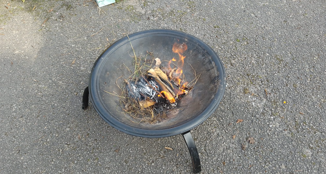 Teaching the children about fire safety