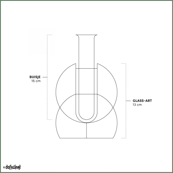 Glas in lood product afmetingen