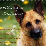 Hundekalender: Liebeserklärung an den Schäferhund