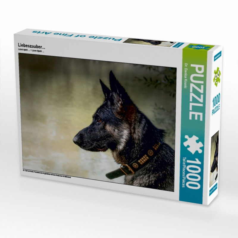 Geschenke für Hundehalter: Puzzle Liebeszauber