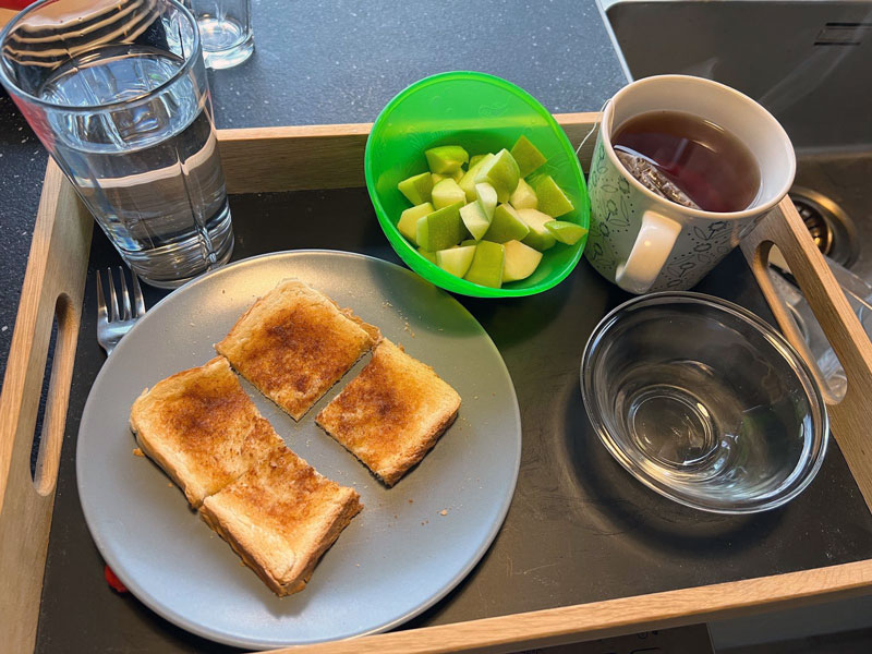 Æbler og toast - domesticmanager.dk - Foto: Anders Godtfred-Rasmussen