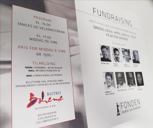 Fonden Dansk Gastronomi - Fundraising 2018