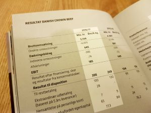 Danish Crown Beef Regnskabsblad 2016/17