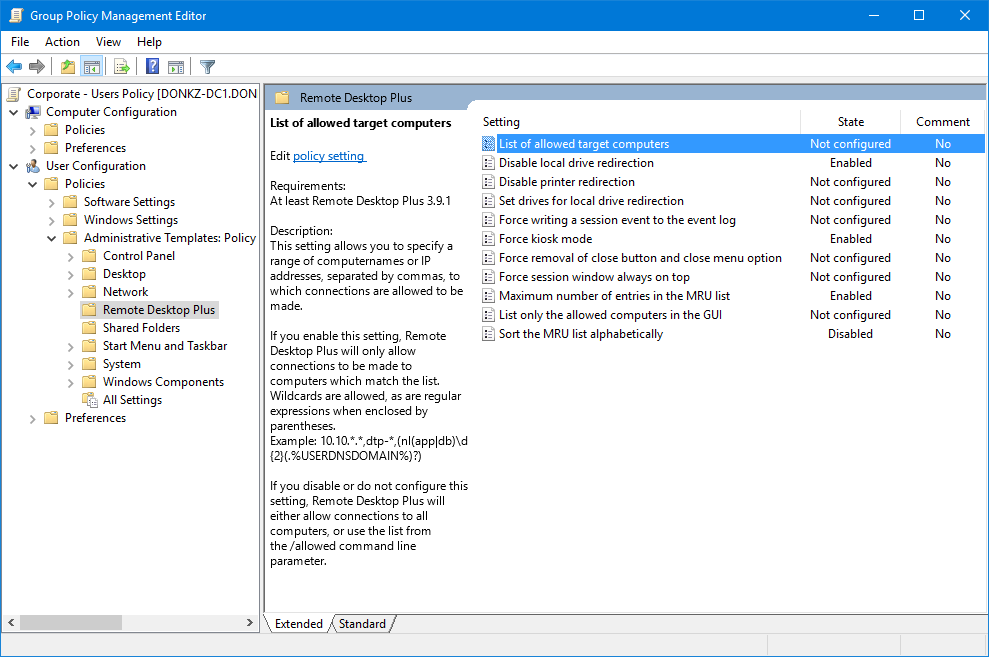 Group Policy Group Policy