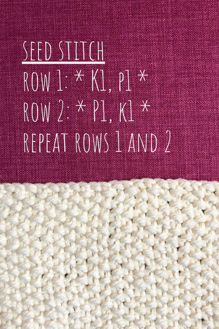 Seed Stitch A Versatile And Easy Stitch Pattern Don T Be Such A Square Seed Stitch A Versatile And Easy Stitch Pattern Don T Be Such A Square