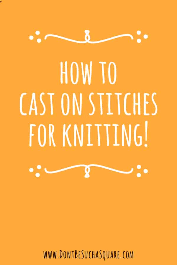 How to make a slip knot for knitting and crochet
