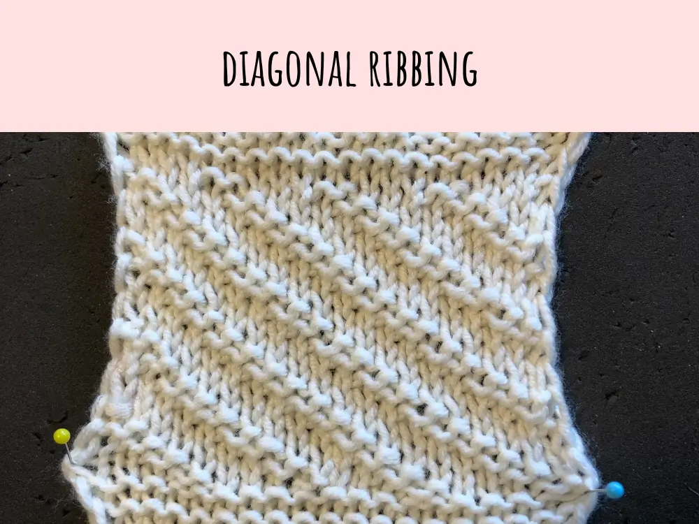 How to knit the 2x2 rib stitch - Detailed tutorial for beginners [+video]