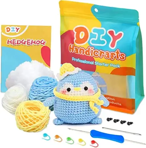Animal Crochet Kits Easy Enough For Kids!