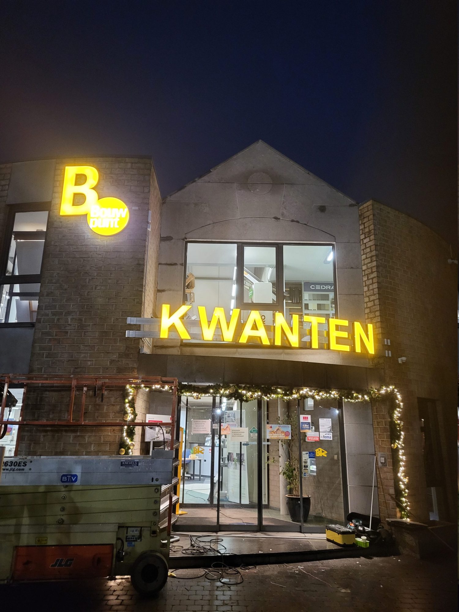 lettergroothandel Doosletters en verlicht gevelletters in België en Nederland groothandel