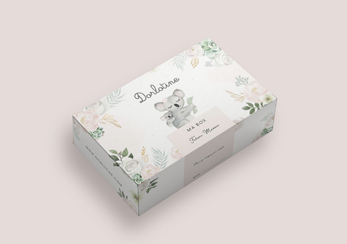 Box grossesse mensuelle N°1 ♡ Cadeau idéal pour future maman