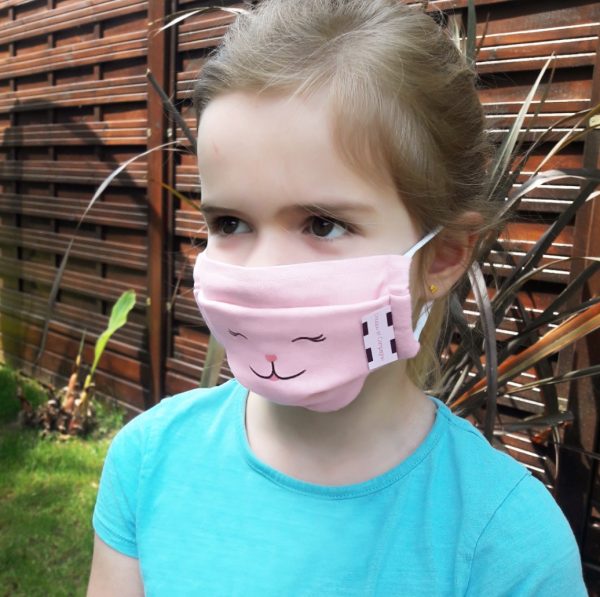 masque-enfant-lavable-rose