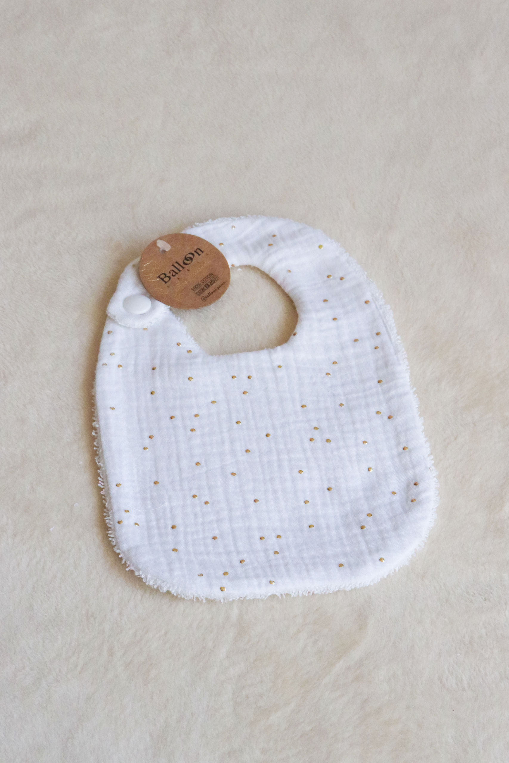 Bavoir tissu naissance