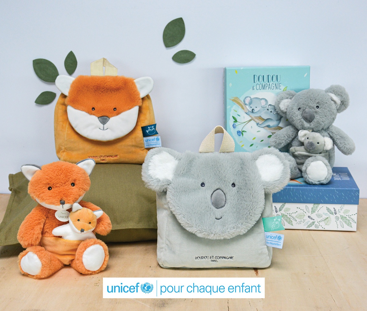 Sac dos Koala DOUDOU CIE Dorlotine box grossesse et b b