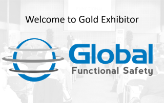 Global Functional Safety gold exhibitor at the functional safety conference