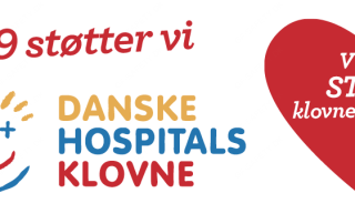 Sponsor danske hospitalts klovne