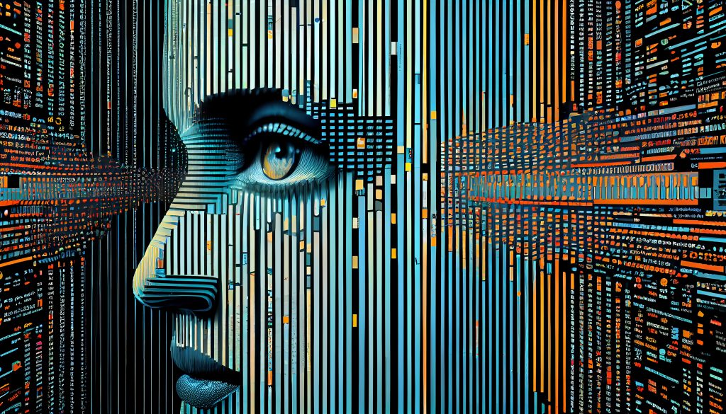 Computer graphic human face