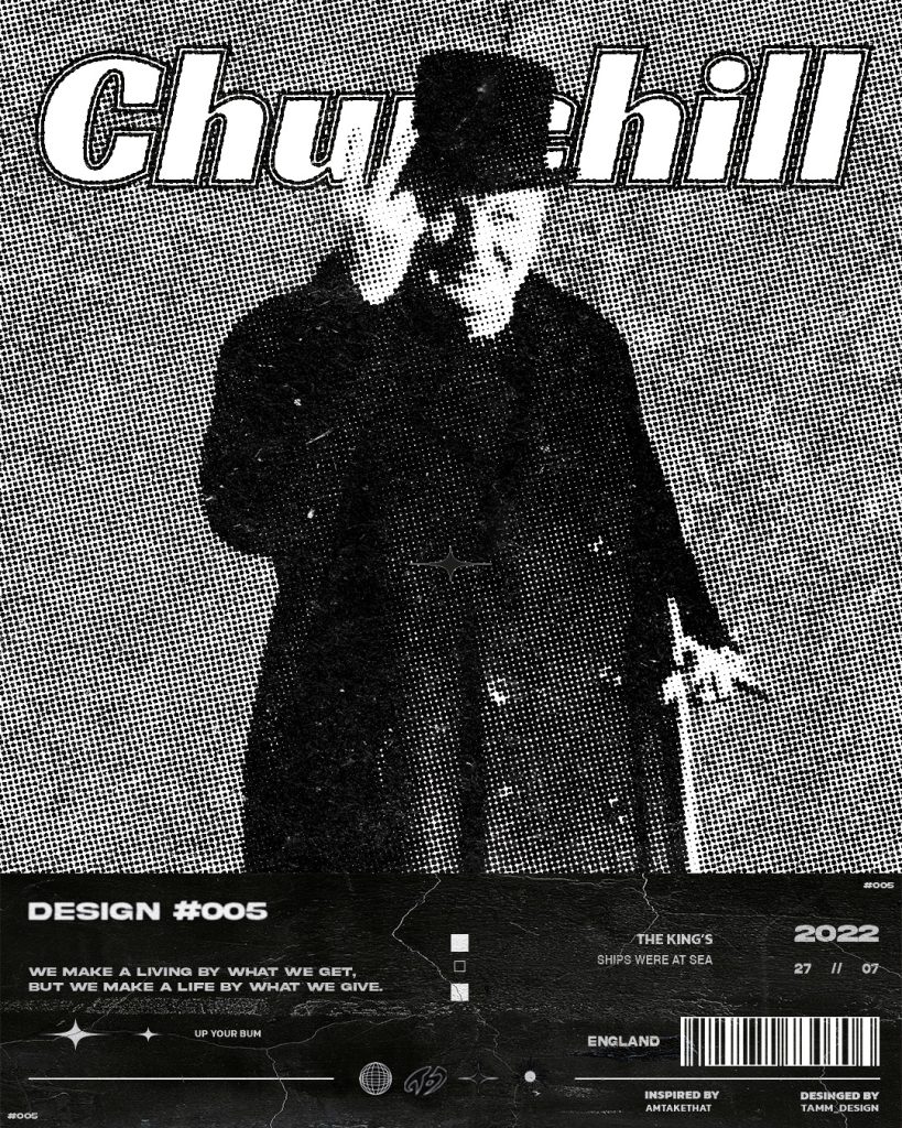 Churchill Poster