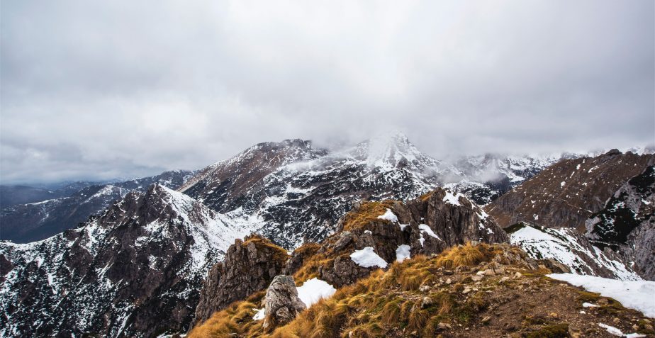 Snow in mountain