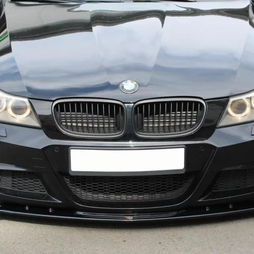 MAXTON DESIGN FRONT BUMPER SPLITTER V1 BMW 3-ER (E90/E91) (FACELIFT) (M-PACKAGE)