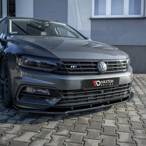 FRONT SPLITTER V.1 VOLKSWAGEN PASSAT R-LINE B8