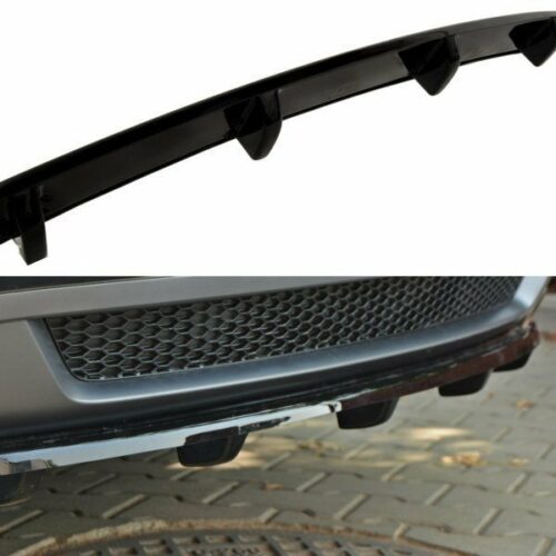 Maxton Design Central Rear Splitter (with a vertical bar) AUDI A5 S-line