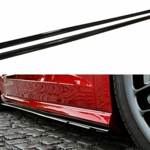 Maxton Design Side Skirts Diffusers AUDI A3/S3 (8V) (S-line) (Preface/Facelift) (Sportback)