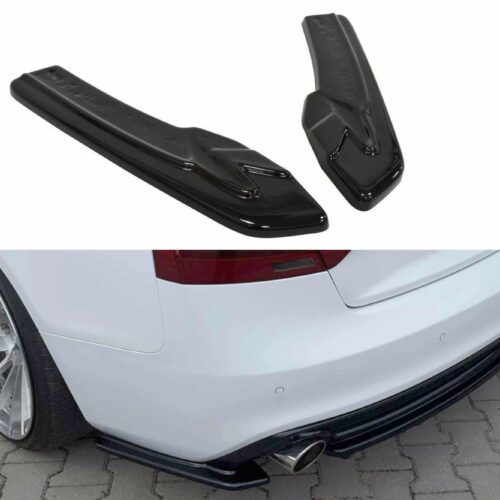 Maxton Design Rear Side Splitters AUDI A5 (B8) S-line (Facelift)