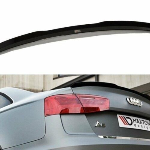 Maxton Design Spoiler cap AUDI A6 (C7) (S-line) (Saloon)