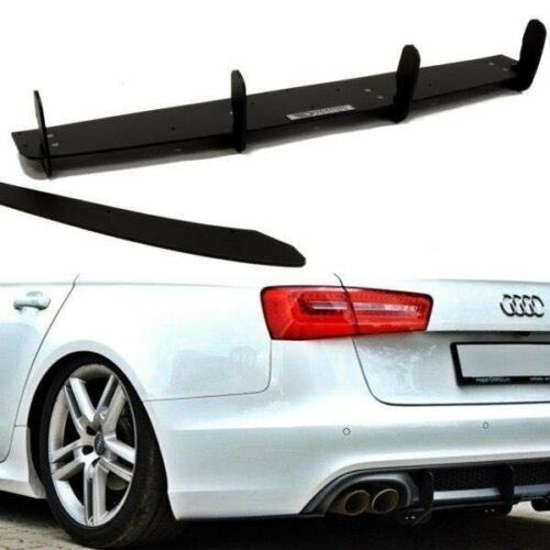 Maxton Design Rear Diffuser & Rear Side Splitters AUDI A6 (C7) (S-line)