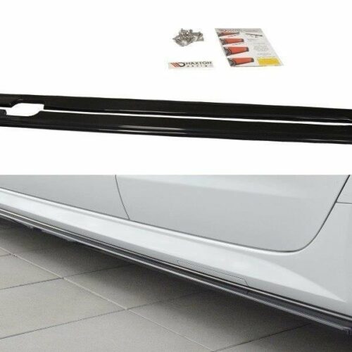 Maxton Design Side Skirts Diffusers AUDI A6/S6 (C7) (S-line) (Facelift)