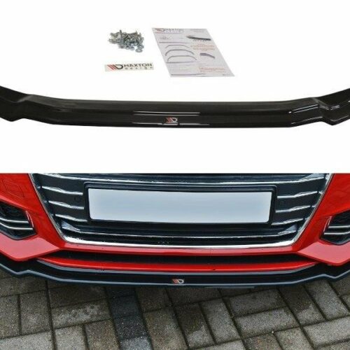 Maxton Design Front splitter v1 AUDI A4/S4 (B9) (S-line)